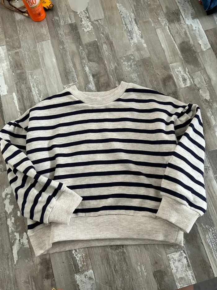 Pull marinière fille Monoprix T6 ans - photo numéro 5
