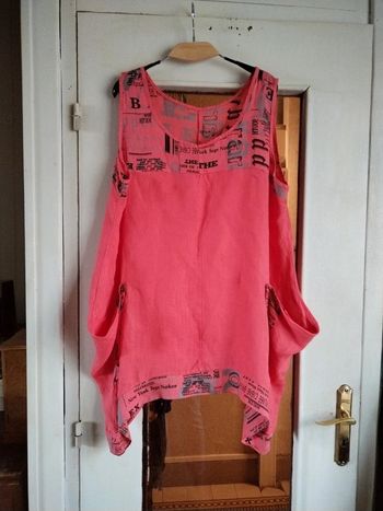 Tunique de plage en lin