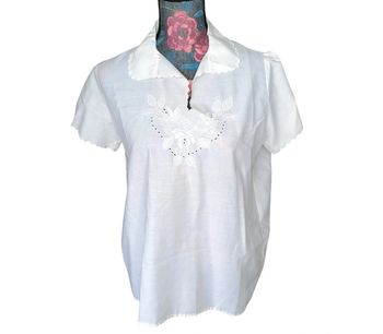 Blouse brodé M