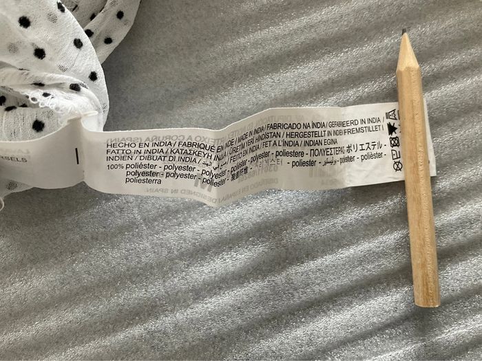 Blouse blanche et noir Stradivarius - photo numéro 7