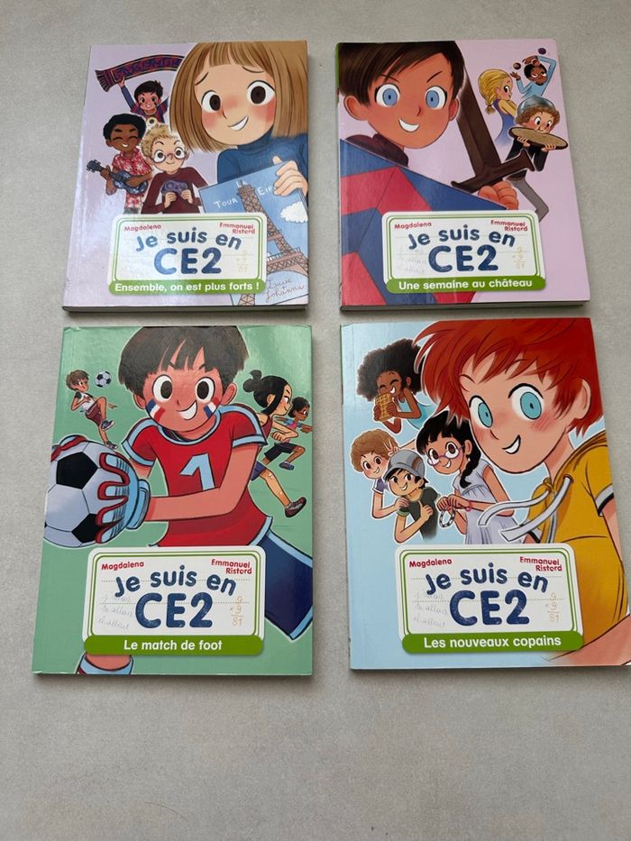 Lot 4 livres je suis en CE2 - photo numéro 1