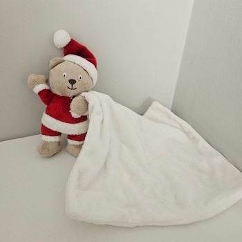 Doudou kimbaloo la halle ours Noël