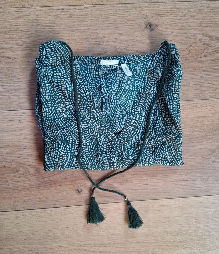 Blouse manche courte S.oliver taille s - photo numéro 3