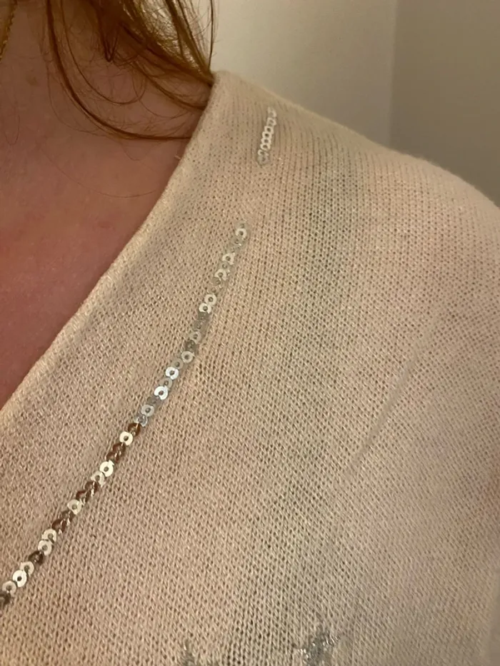 Pull col V d’été - photo numéro 4