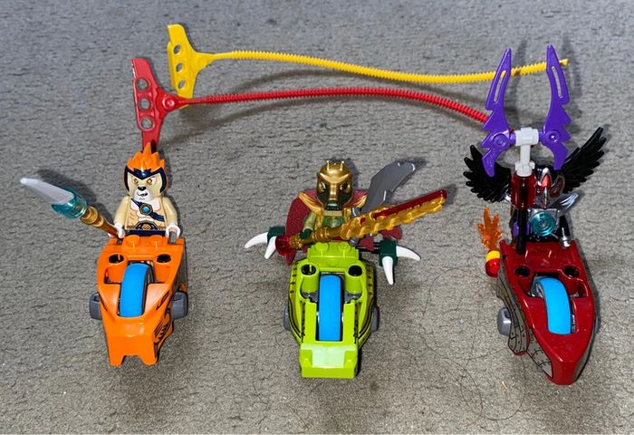 Lot X3 Lego Chima 70100 + 70102 + 70103 - photo numéro 2