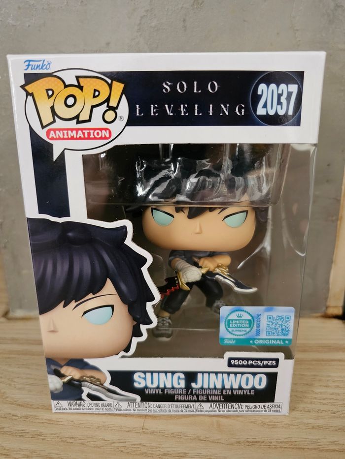 Figurine Funko Pop! animation - Sung Jinwoo #2037