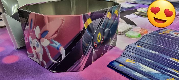 Boite Pokebox vide de rangement Pyroli avec 50 cartes sans double - photo numéro 3