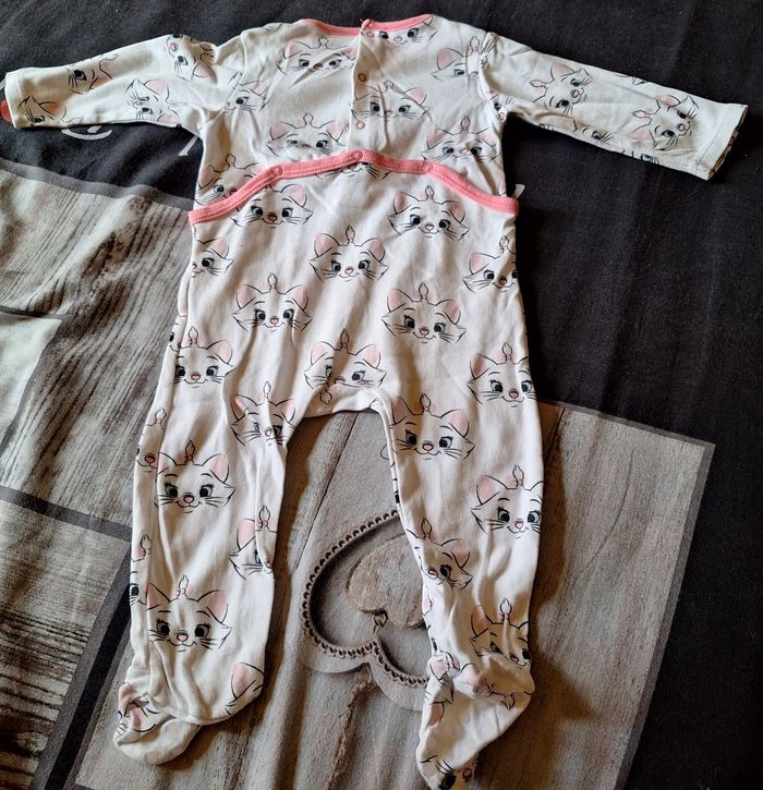 Lot de 2 pyjamas Les Aristochats 18 mois - photo numéro 4