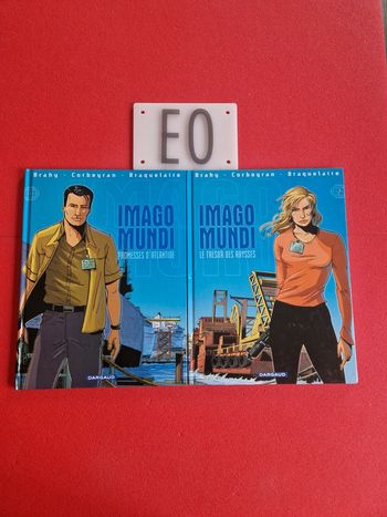 Lot de 2 bd imago mundi 1 et 2,EO