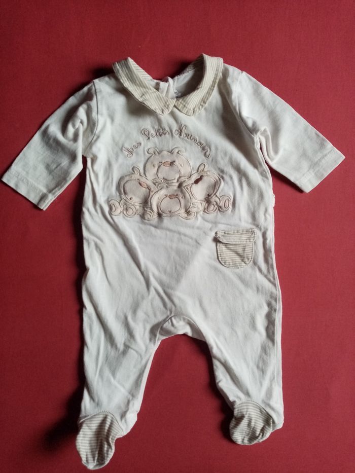 Lot de 2 pyjamas léger 3 mois - photo numéro 3