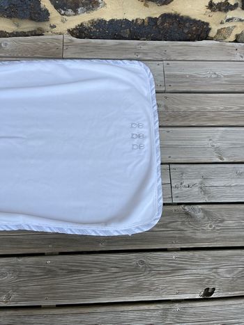 Couverture polaire blanche - Obaïbi