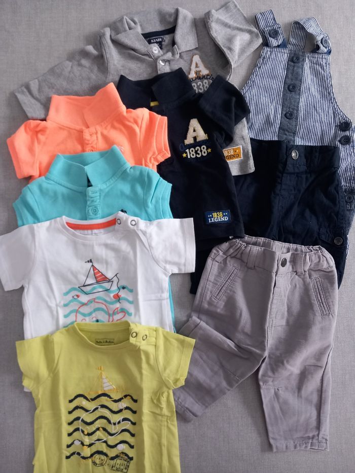Lot 9 vêtements 1 à 3 mois état neuf