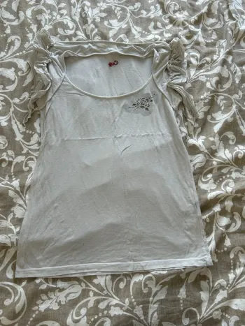 T-shirt cop copine blanc cassé taille 36