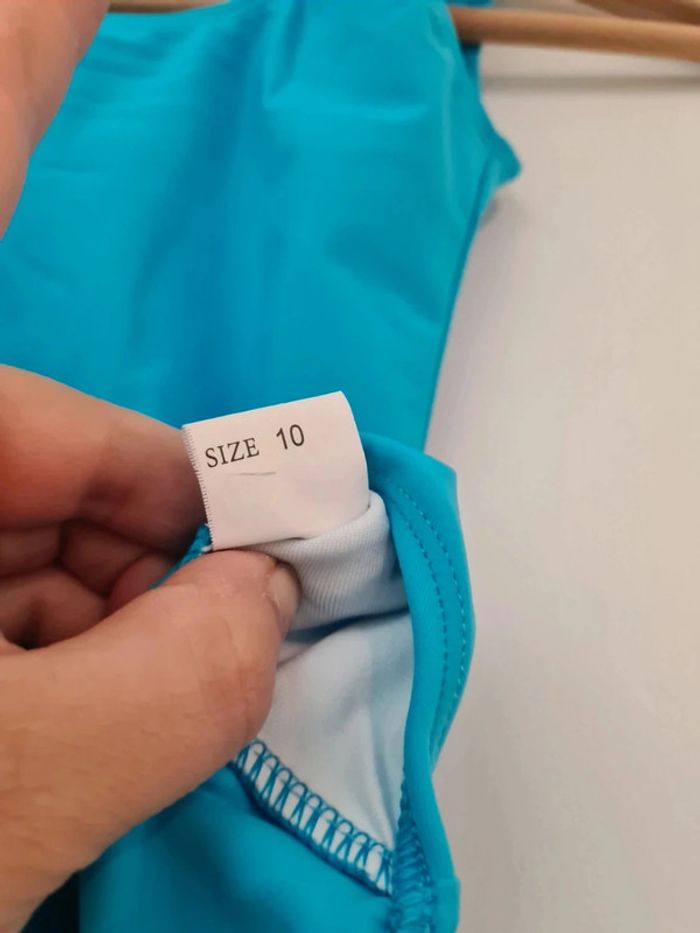 Justaucorps Ninon bleu taille 10 ans - Actilign - photo numéro 5