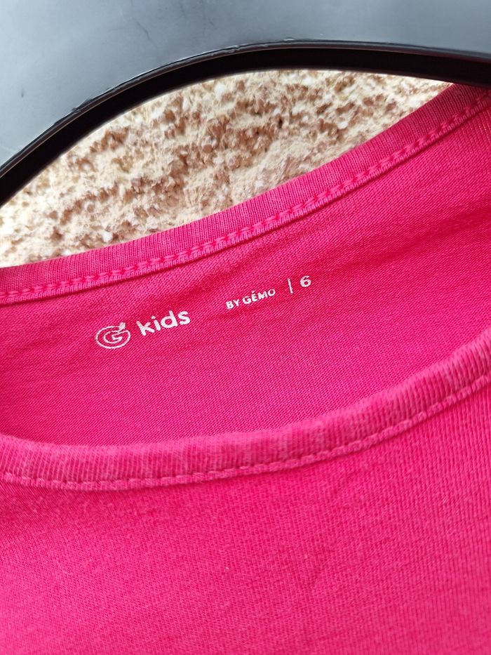👚 T-shirt manches longues Gémo 6 ans - photo numéro 3
