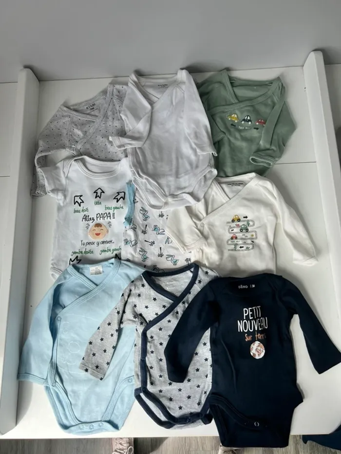 Lots 15 bodys 3 mois