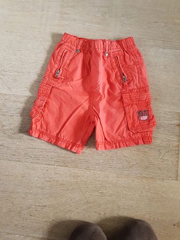 Short garçon en 18 mois