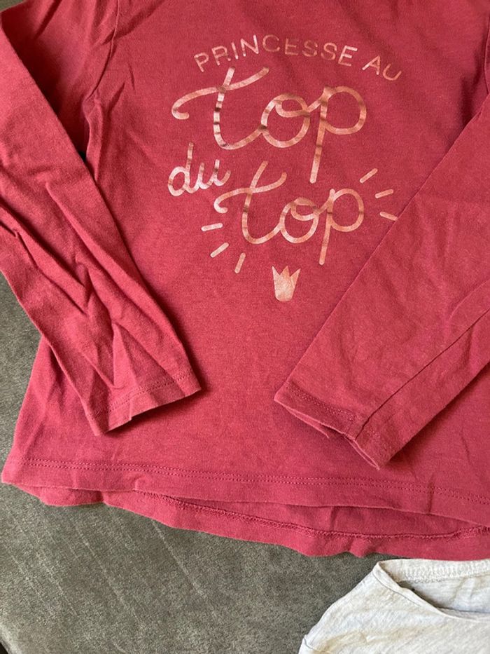 Lot 2 tee shirt beauté fille - photo numéro 4