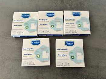 Eco-lingettes lavables Mustela