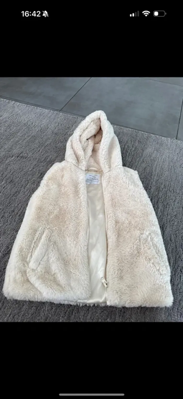 Veste filles manche courte primar taille 116 - photo numéro 3