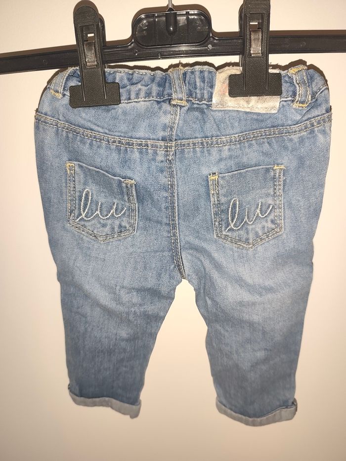 Lot jeans taille 6 mois - photo numéro 7
