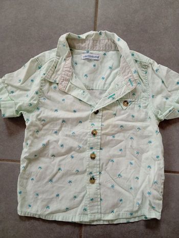 Chemise verte
