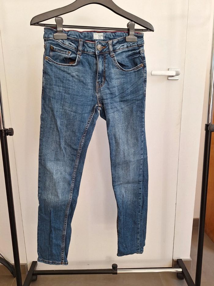 Jean slim Kiabi bleu enfant fille 12 ans