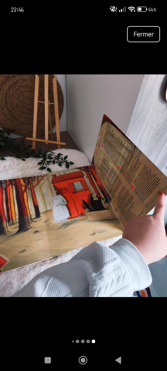 Raconte tapis Le petit chaperon rouge - photo numéro 8