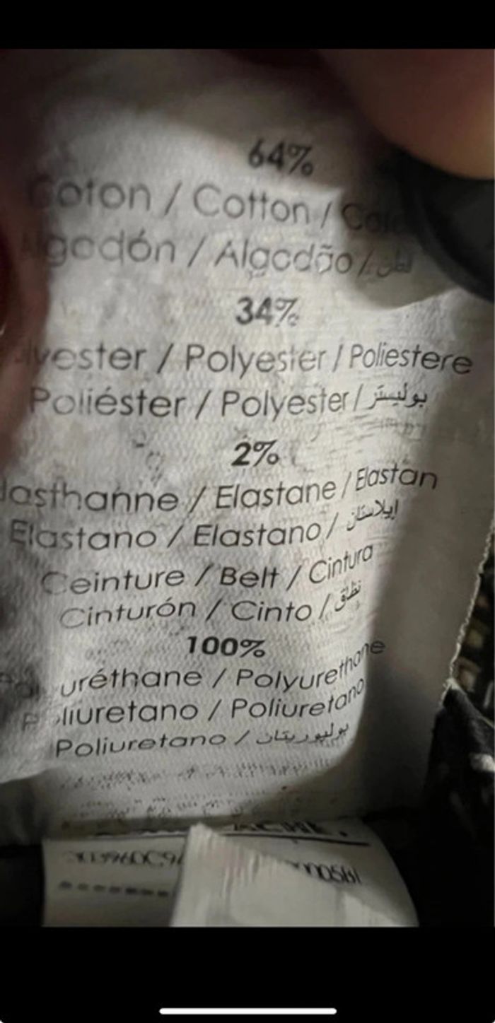 Pantalon femme coupe droite taille 36. Cache cache . En parfait état - photo numéro 7