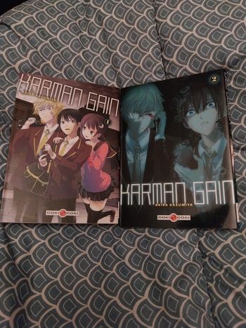 Mangas Karman Gain tomes 1 et 2 Akira Kazumiya Seinen