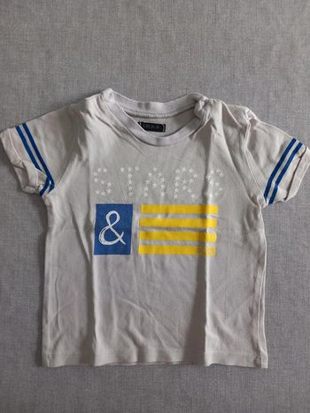 Tee-shirt beige IKKS 18 mois Excellent état
