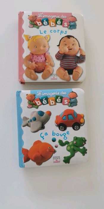Lot de 2 livres L'imagerie des bébés