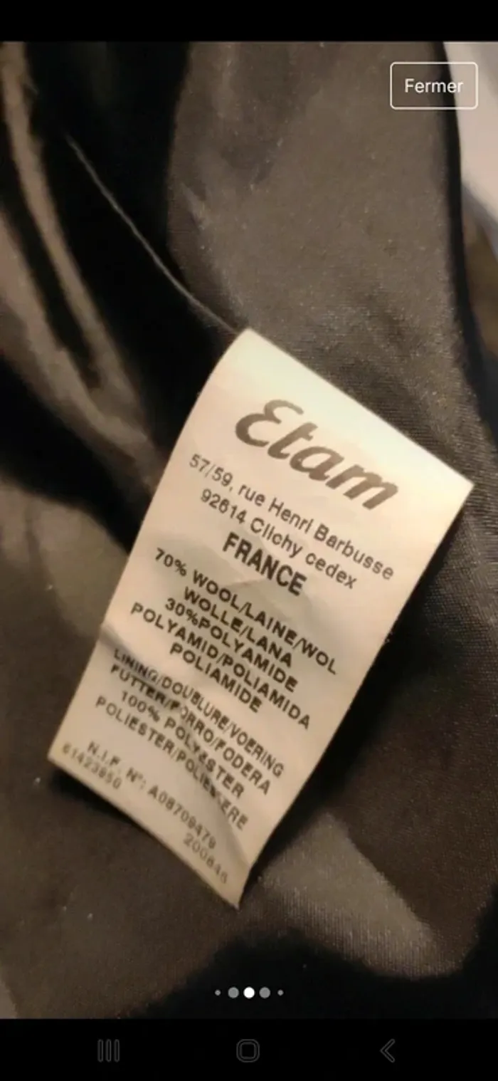 Manteau en laine - photo numéro 6
