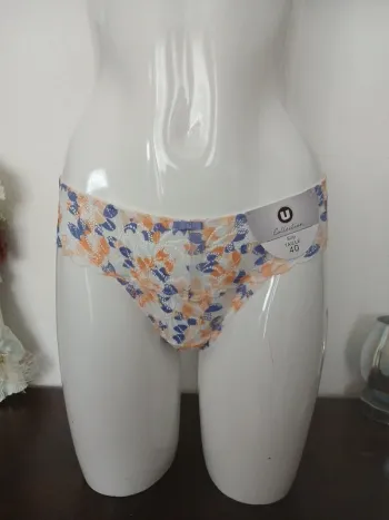 Slip à motifs taille 40