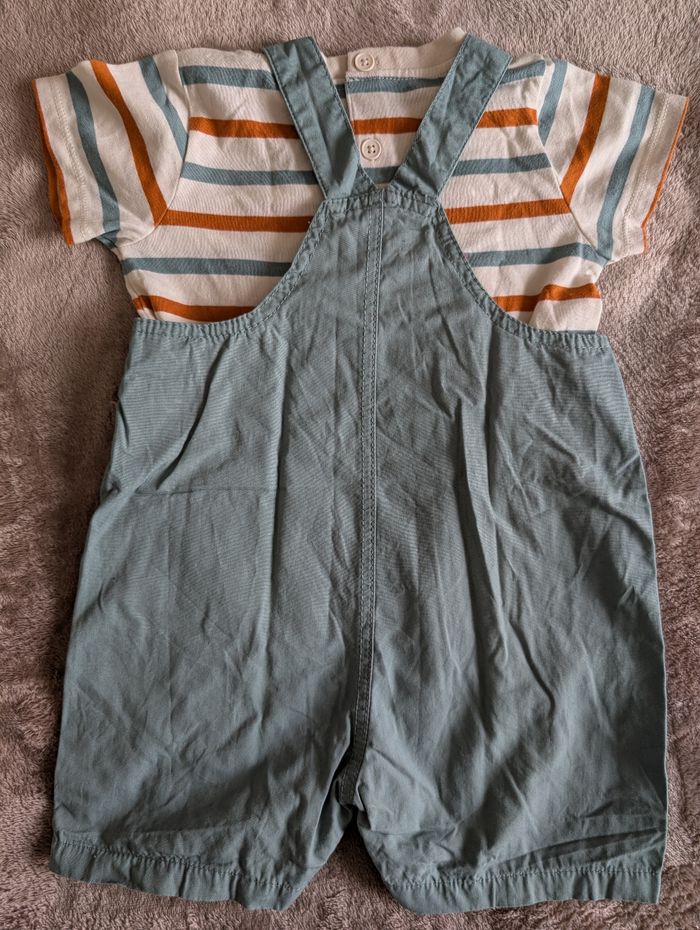 Ensemble 18 mois salopette Tee shirt - photo numéro 3
