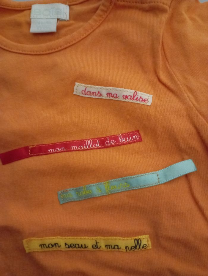 Haut manches courtes Obaibi 6 mois - photo numéro 2