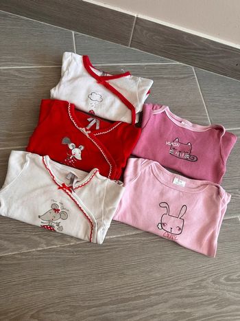 Lot de 5 bodies
