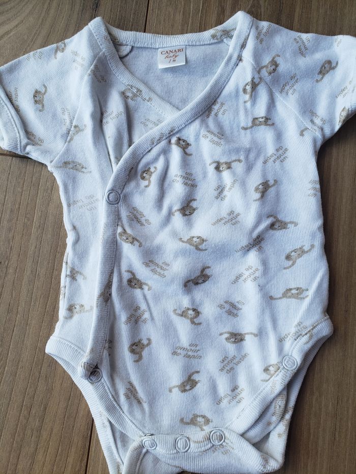 Lot bodies 1 mois - photo numéro 2