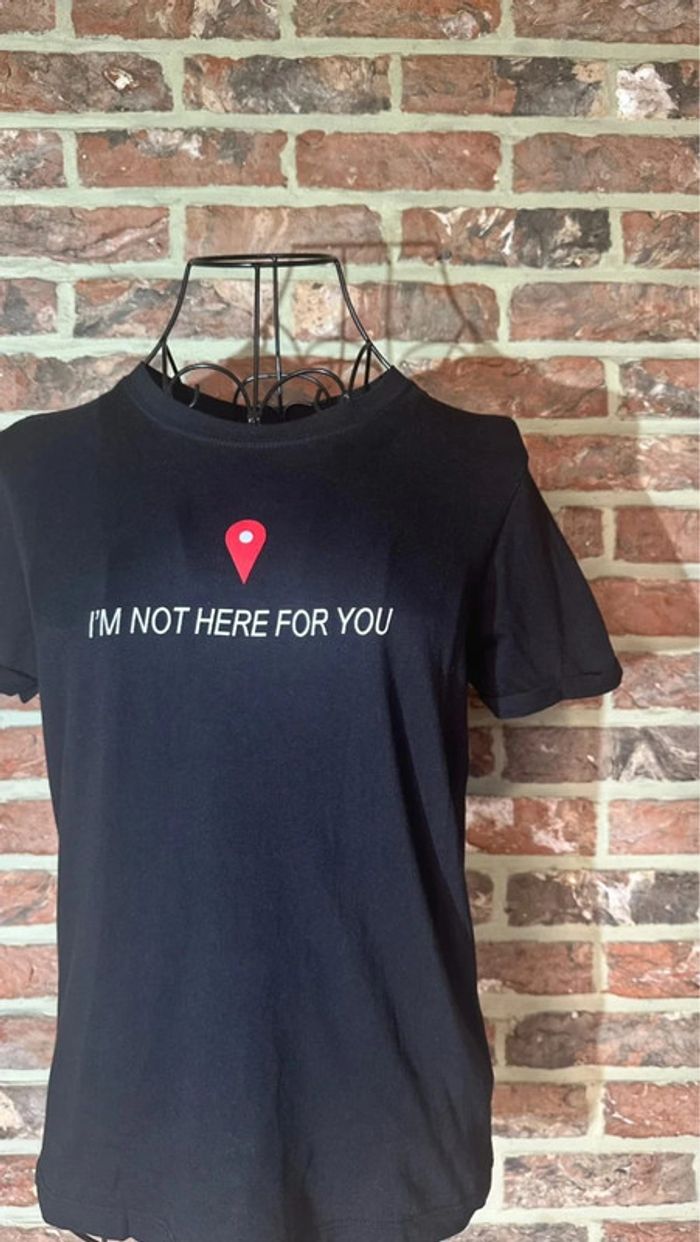 T-shirt noir Pull and Bear Taille S / 36 - photo numéro 2