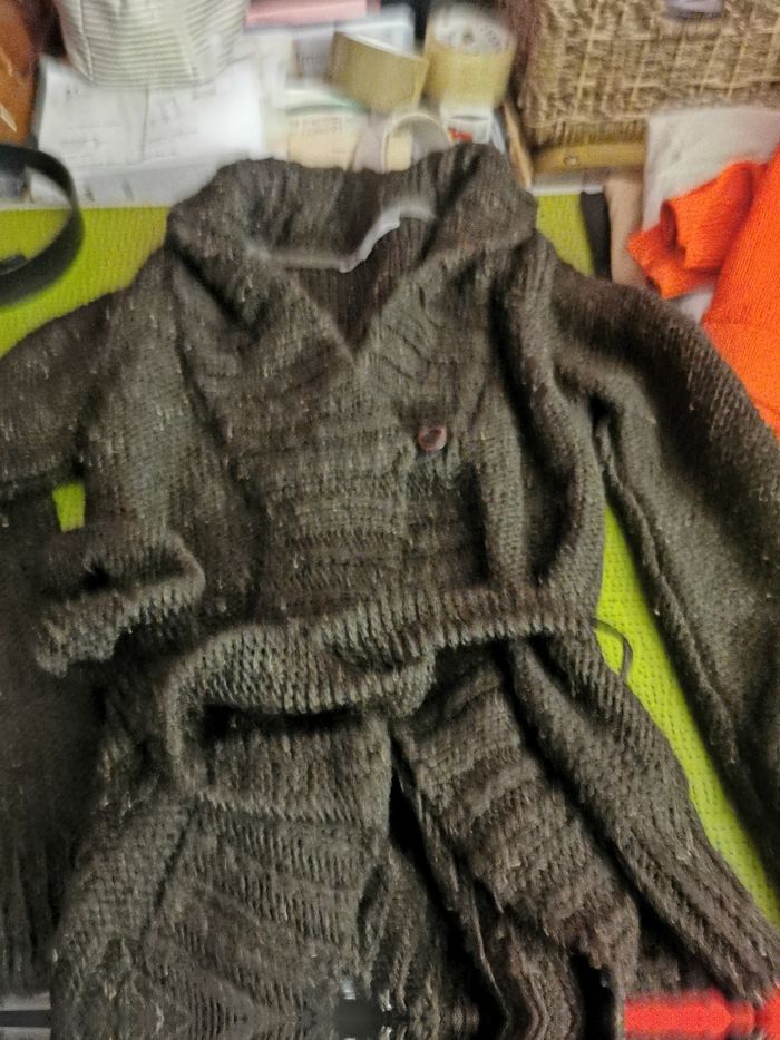 Gilet à boutons avec ceinture - photo numéro 3