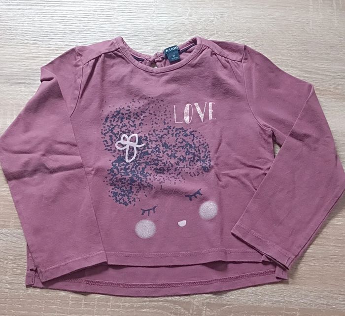 T shirt manche longue 3 ans