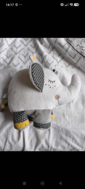 Peluche sauthon 