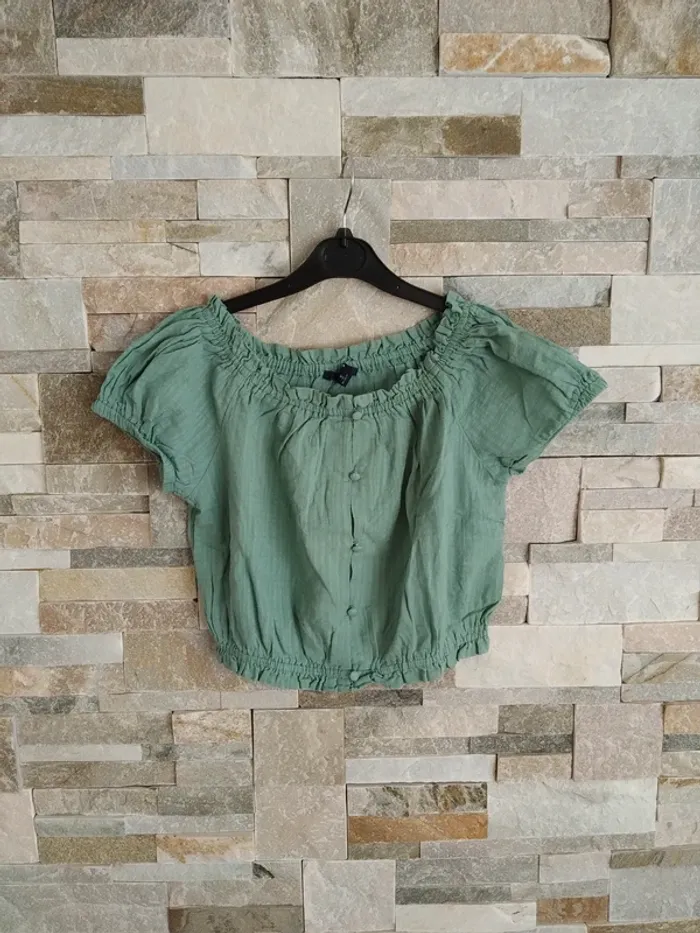 T shirt court fille