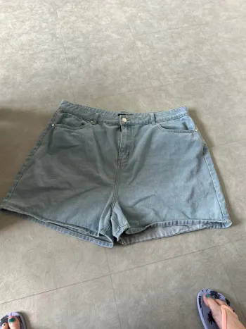 Dhort en jean taille haute