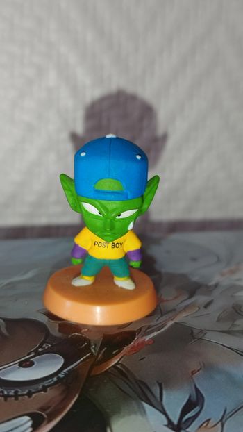 Figurine Piccolo Dragon Ball Mini big head Plex popy figure anime heroes cap car