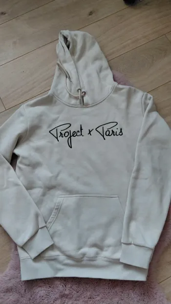 Pull project X paris beige capuche taille S