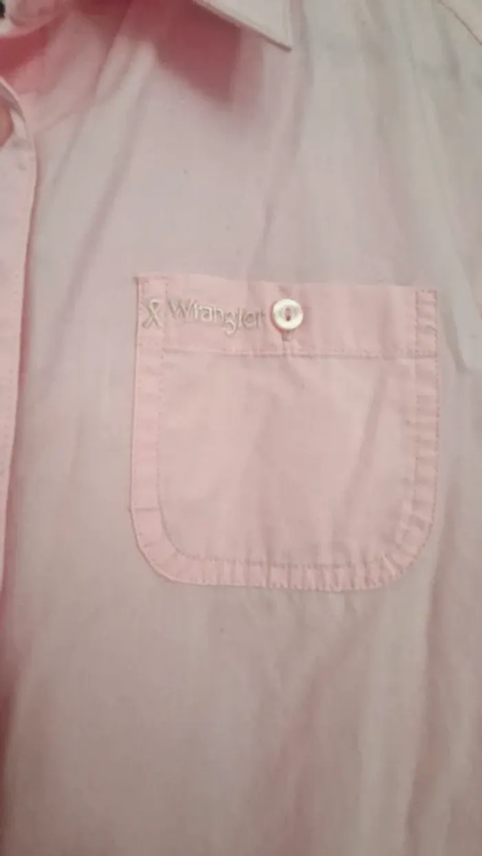 Chemise rose wrangler femme S - photo numéro 3