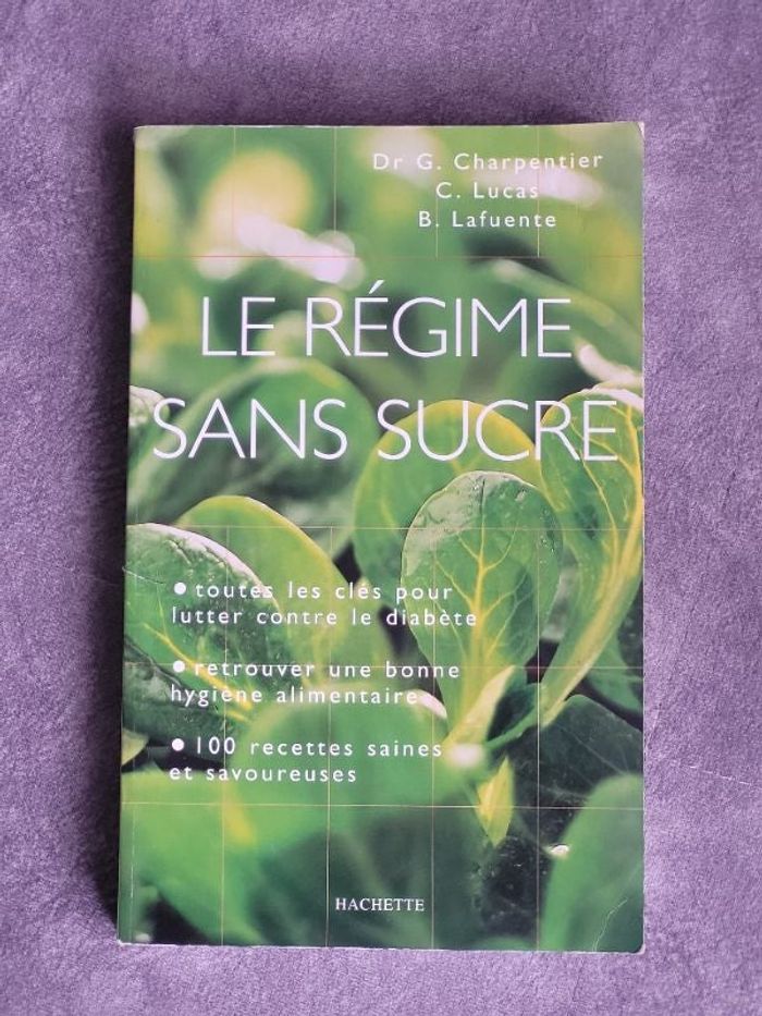 Le Régime Sans Sucre Par G. Charpentier