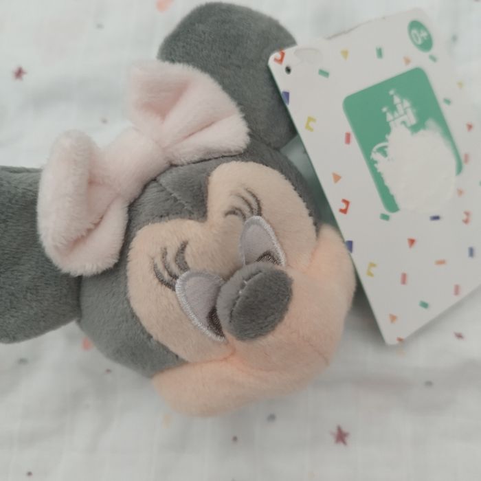 Grand doudou plat linge Disney Minnie - photo numéro 2