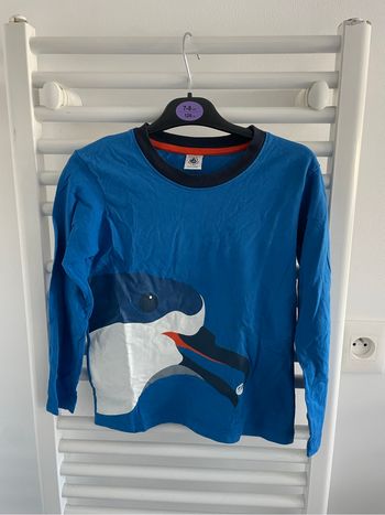 Teeshirt manche longue - petit bateau 8 ans neuf